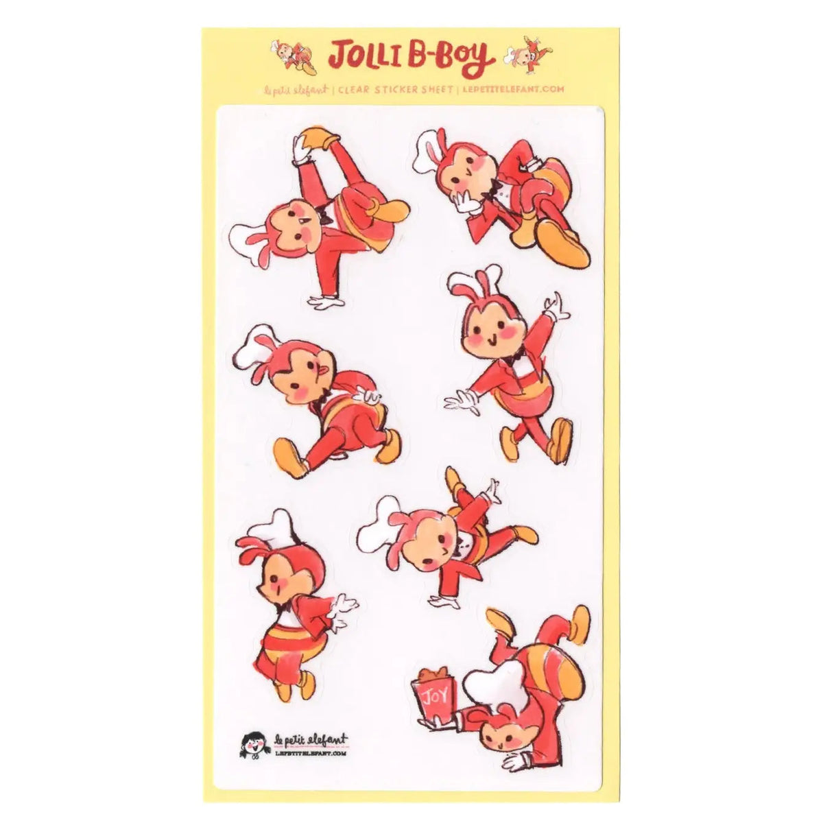 Philippines Jolly B-Boy Sticker Sheet