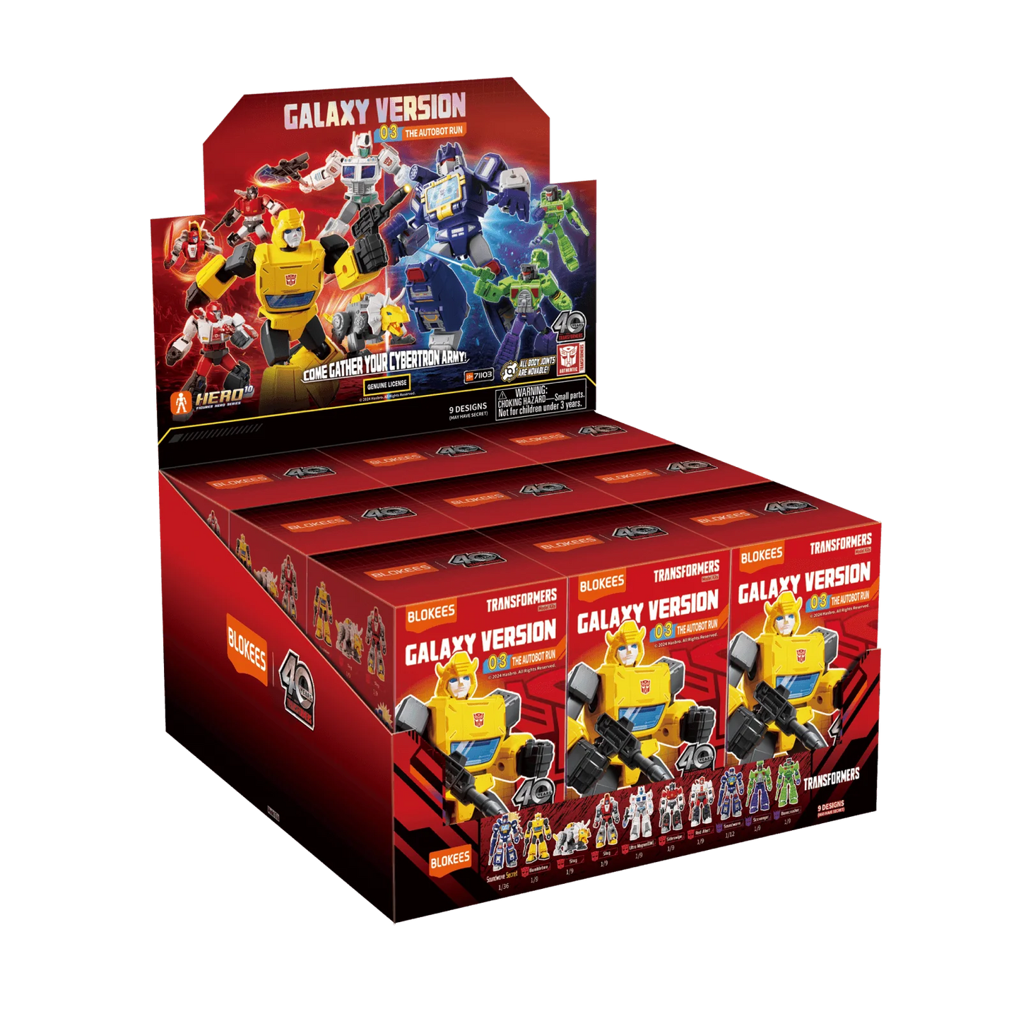 Blokees Figures | Transformers Galaxy Version 03 The Autobot Run