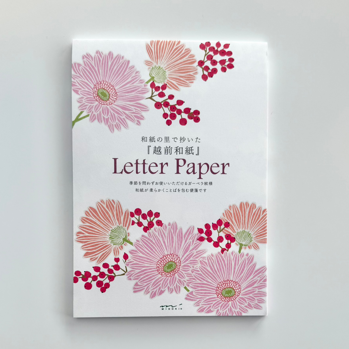 MIDORI | GERBERA LETTER PAPER PAD