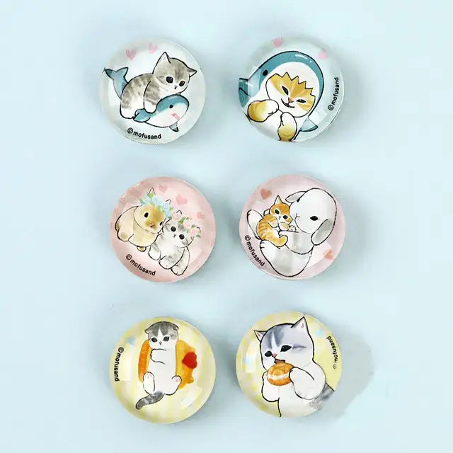 Mofusand 3D Magnet 2-Piece Set
