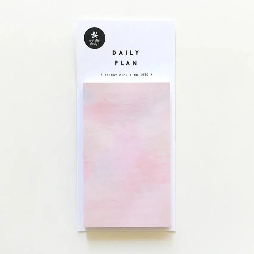 DAILY PLAN - Sticky Memo : No.1930