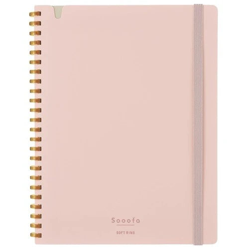 Sooofa Soft Ring A5 Notebook