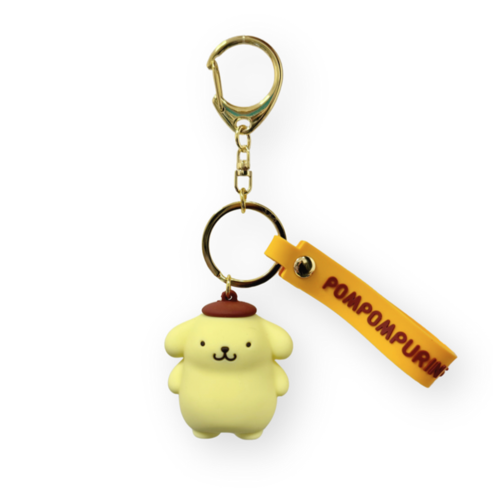 Pompompurin Mascot Keyring