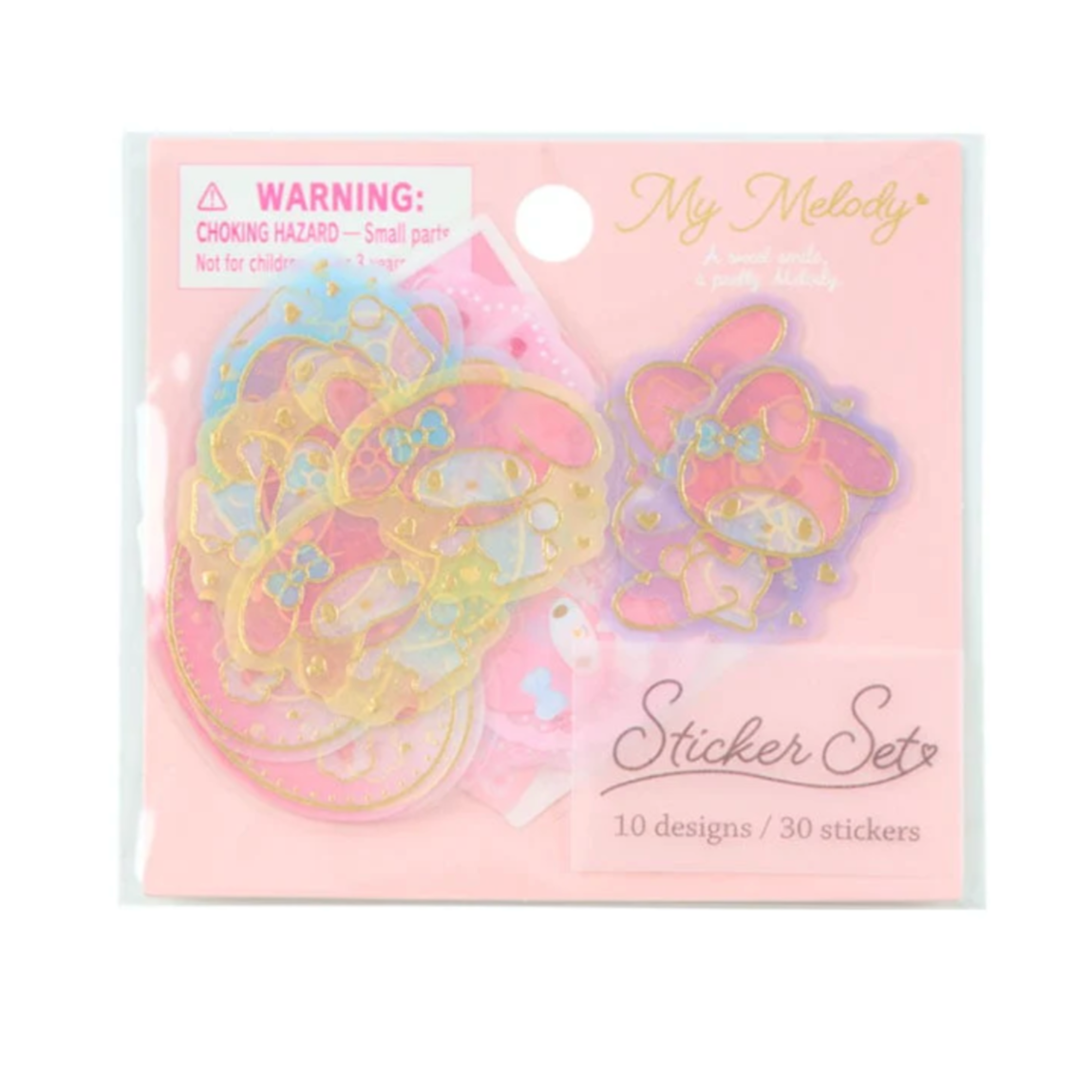 My Melody 30-pc Mini Sticker Set