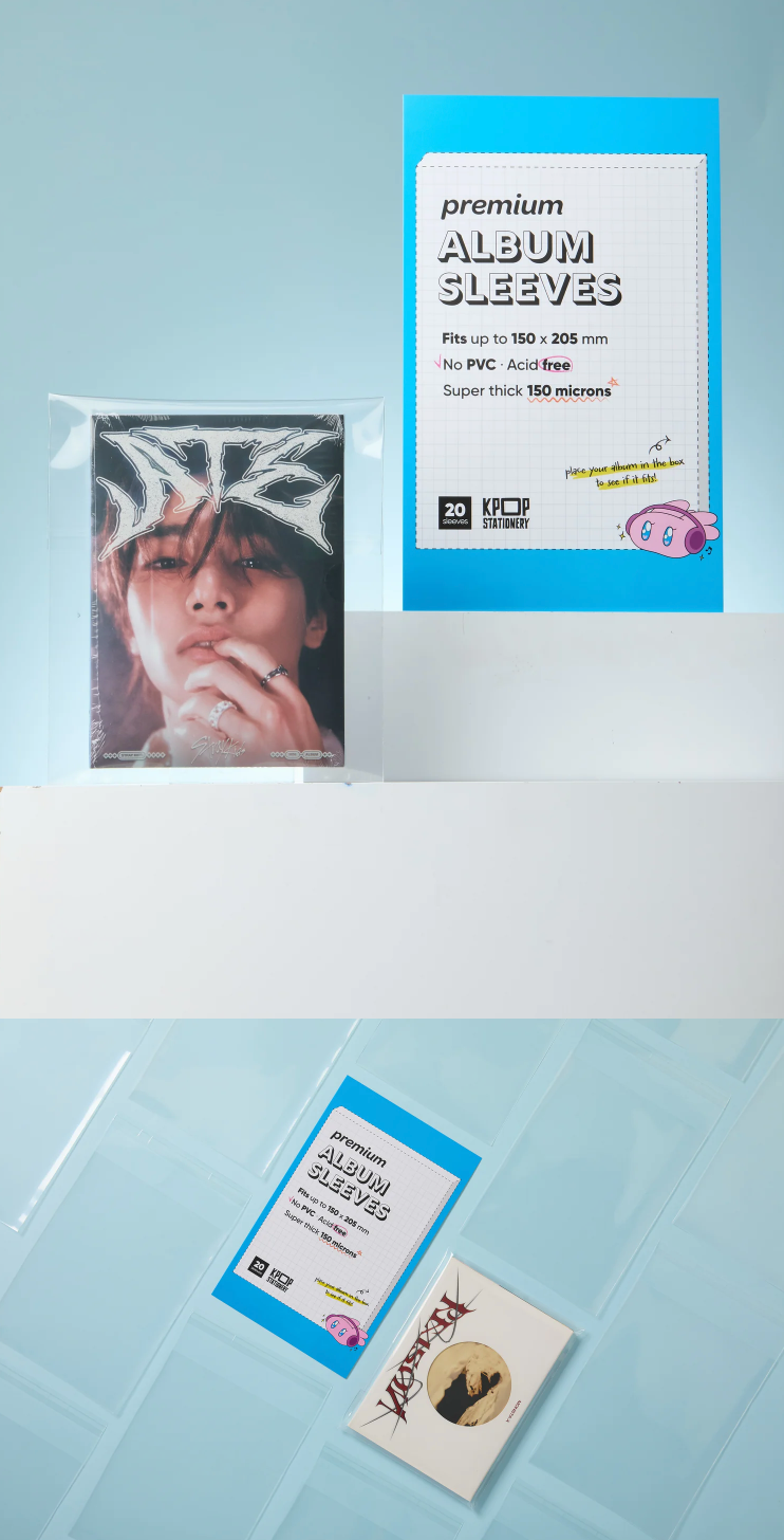 Premium Album Sleeves, 150 x 205mm