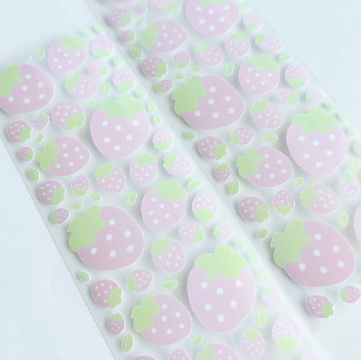Strawberries Deco Sticker Sheet