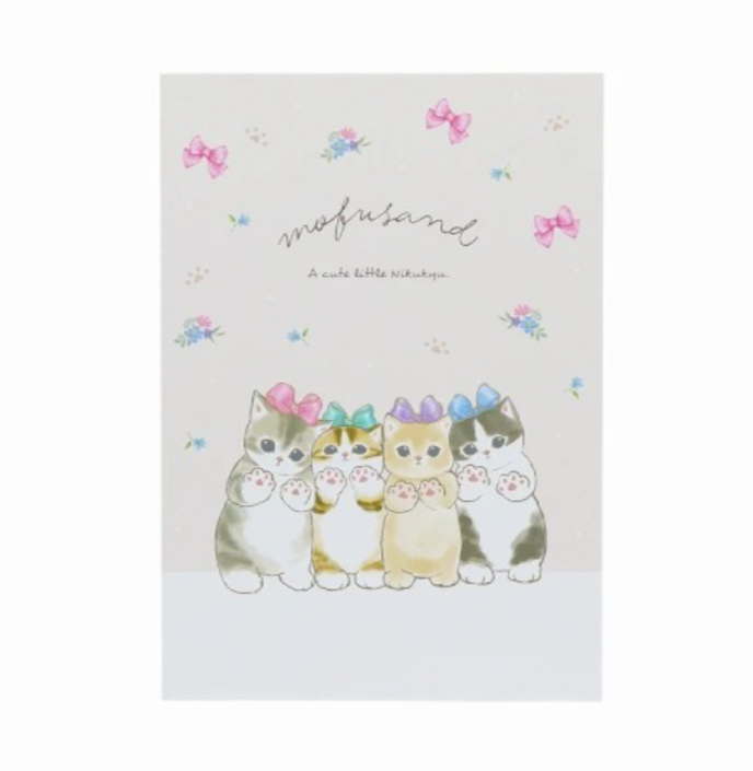 MOFUSAND | CAT PAWS NOTEBOOK A5