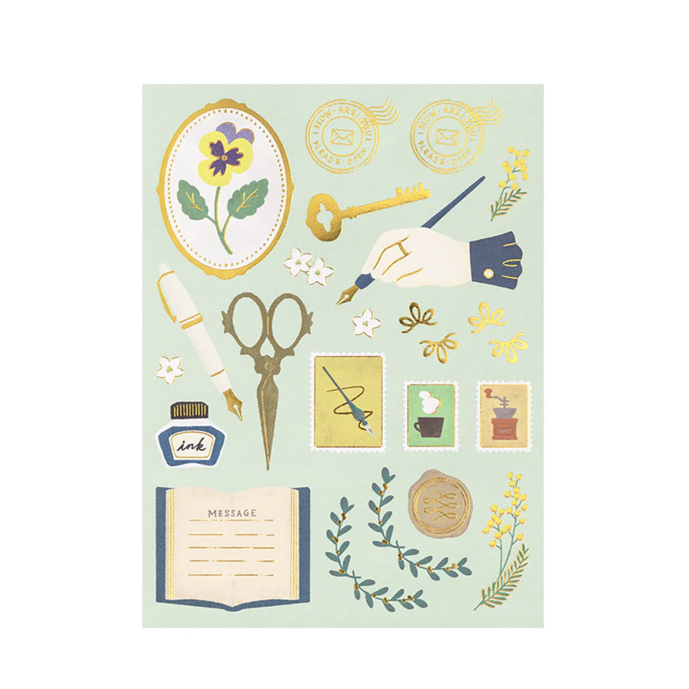 LETTER SET - 923 COLLAGE STATIONERY