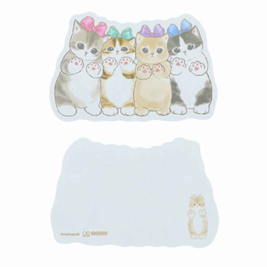 MOFUSAND | MINI LETTER SET CAT PAWS
