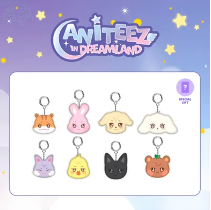 ANITEEZ | MINI FACE KEYRING