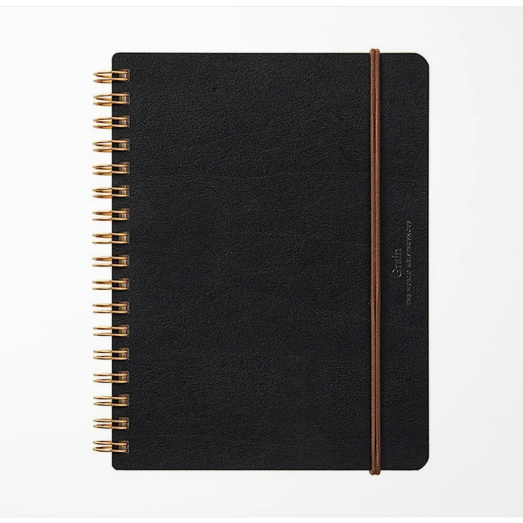 GRAIN NOTEBOOK B6 - BLACK