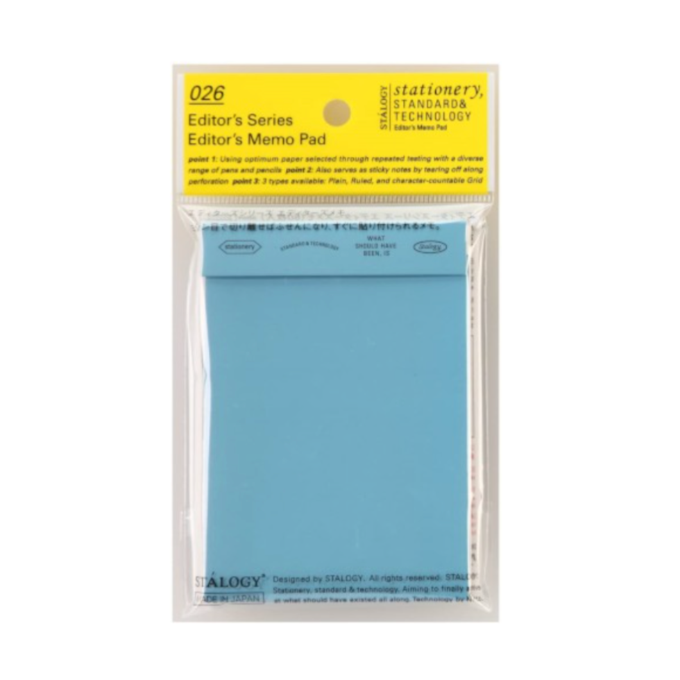 EDITORS MEMO PAD PLAIN