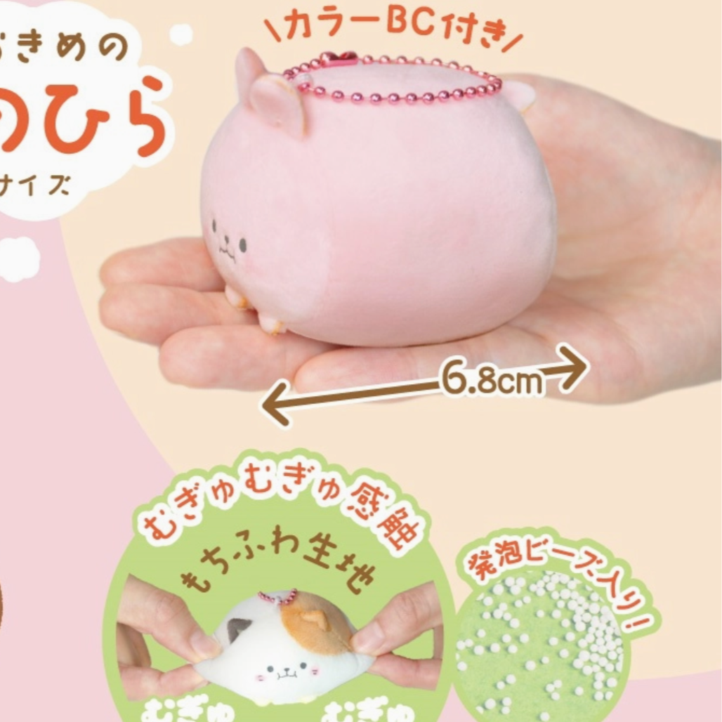 Hohomugyu Petit Mascot Keychain