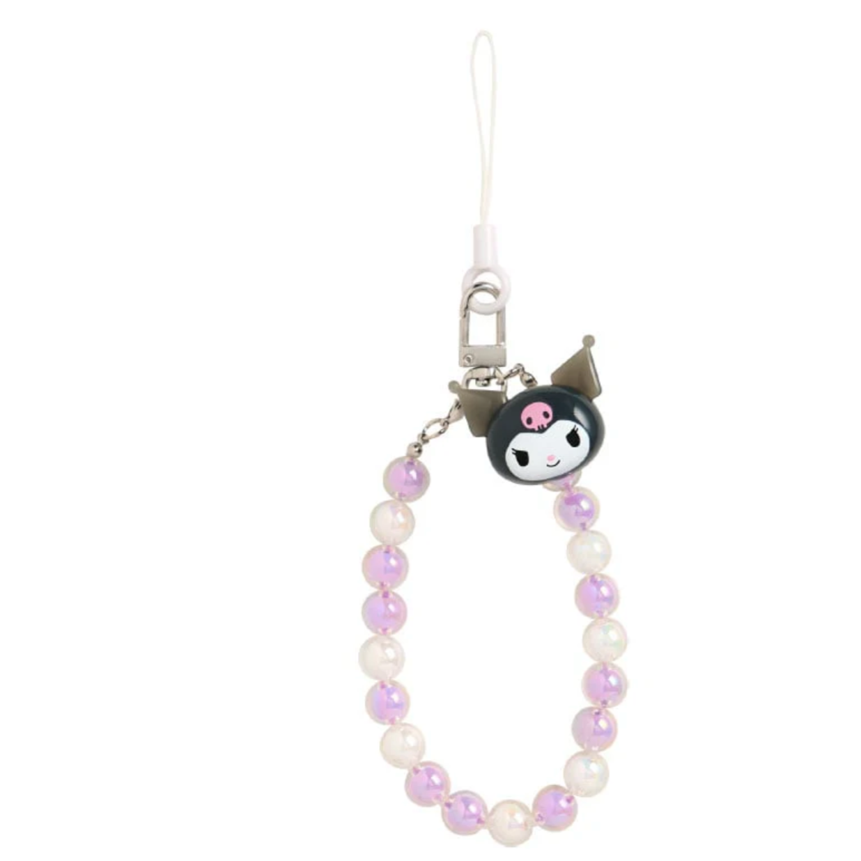Kuromi Beaded Smartphone Charm
