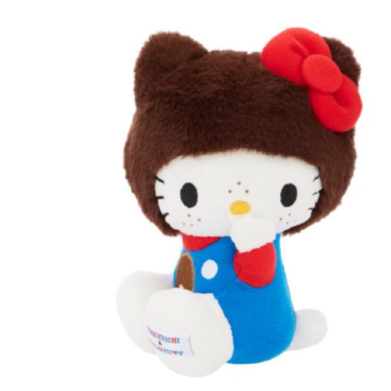 Monchhichi x Hello Kitty Bow Plush