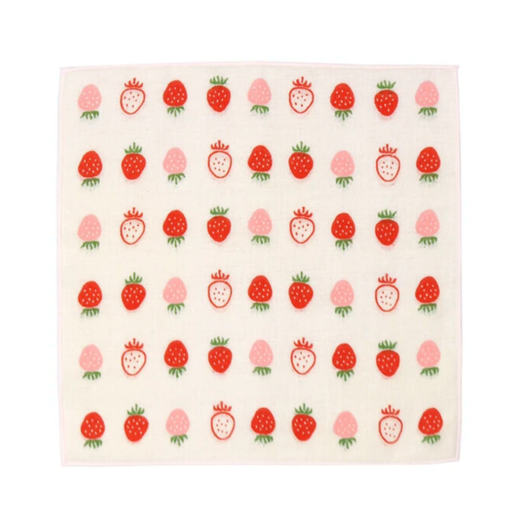 Strawberry Towel Handkerchief
