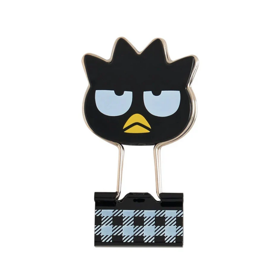 Badtz-maru Gingham Binder Clips (Set of 3)