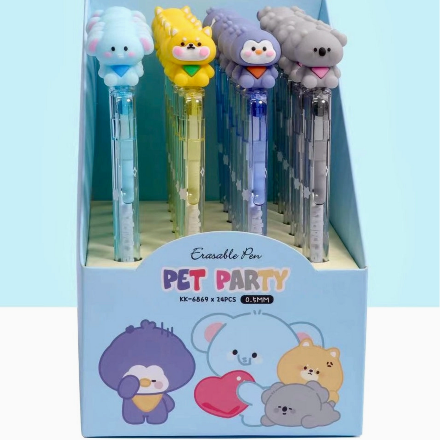 Pet Party Retractable Gel Pen