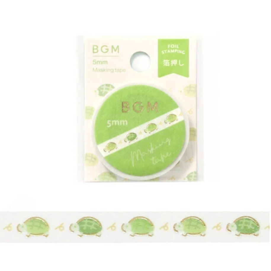 Running Turtle Slim Masking Tape