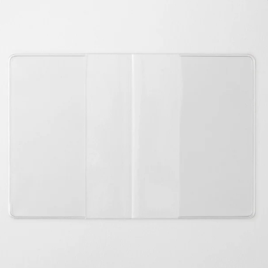 White rectangular object on a light gray background