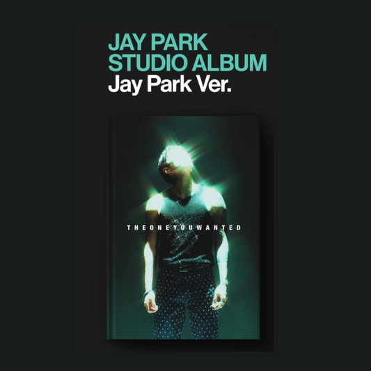Album cover for 'The One You Wanted' by Jay Park with a dark background