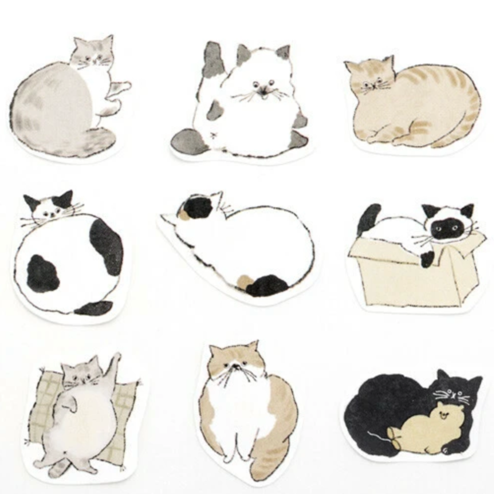 Writeable Roll Sticker - Yuruneko Memo