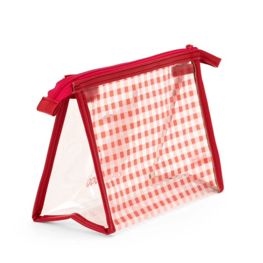 Pochacco Clear Gingham Zipper Pouch