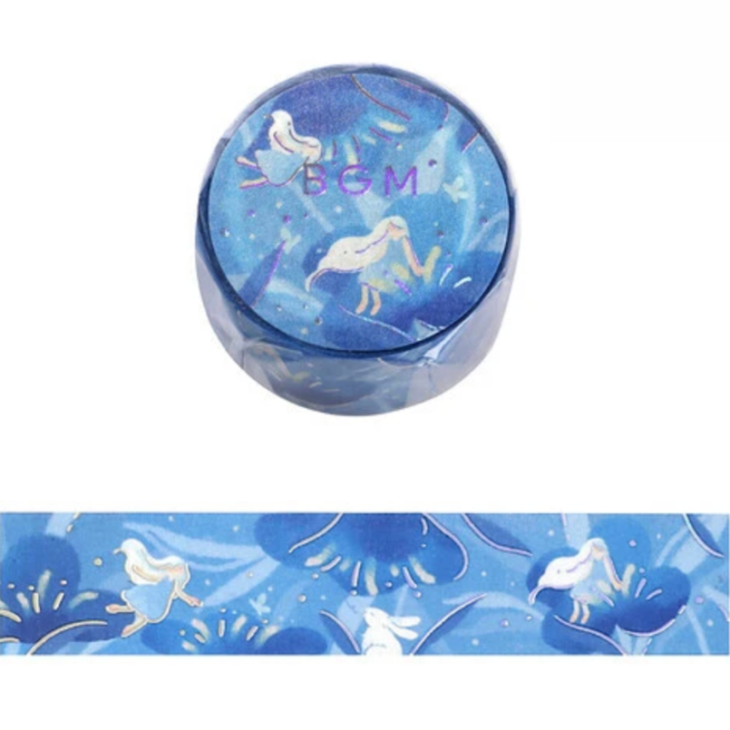 BGM | Hana Monogatari Foil Stamping Masking Tape - Night Scent