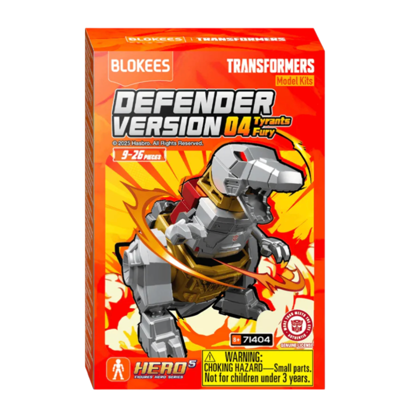 Transformers Blokees テキサス・レンジャーズの物語 TEAM: for T Defender Pacific – Fury Tyrants 04 Version その他
