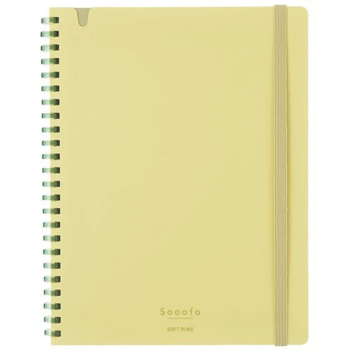 Sooofa Soft Ring A5 Notebook