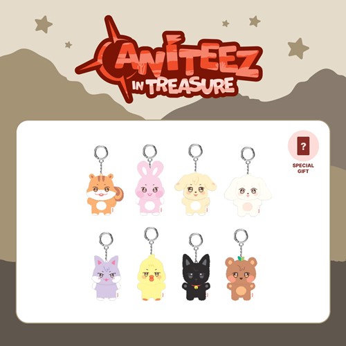 ATEEZ X ANITEEZ IN TREASURE MINI PLUSH