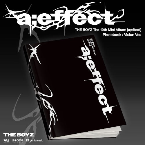 Album cover with 'a:effect' branding on a black background
