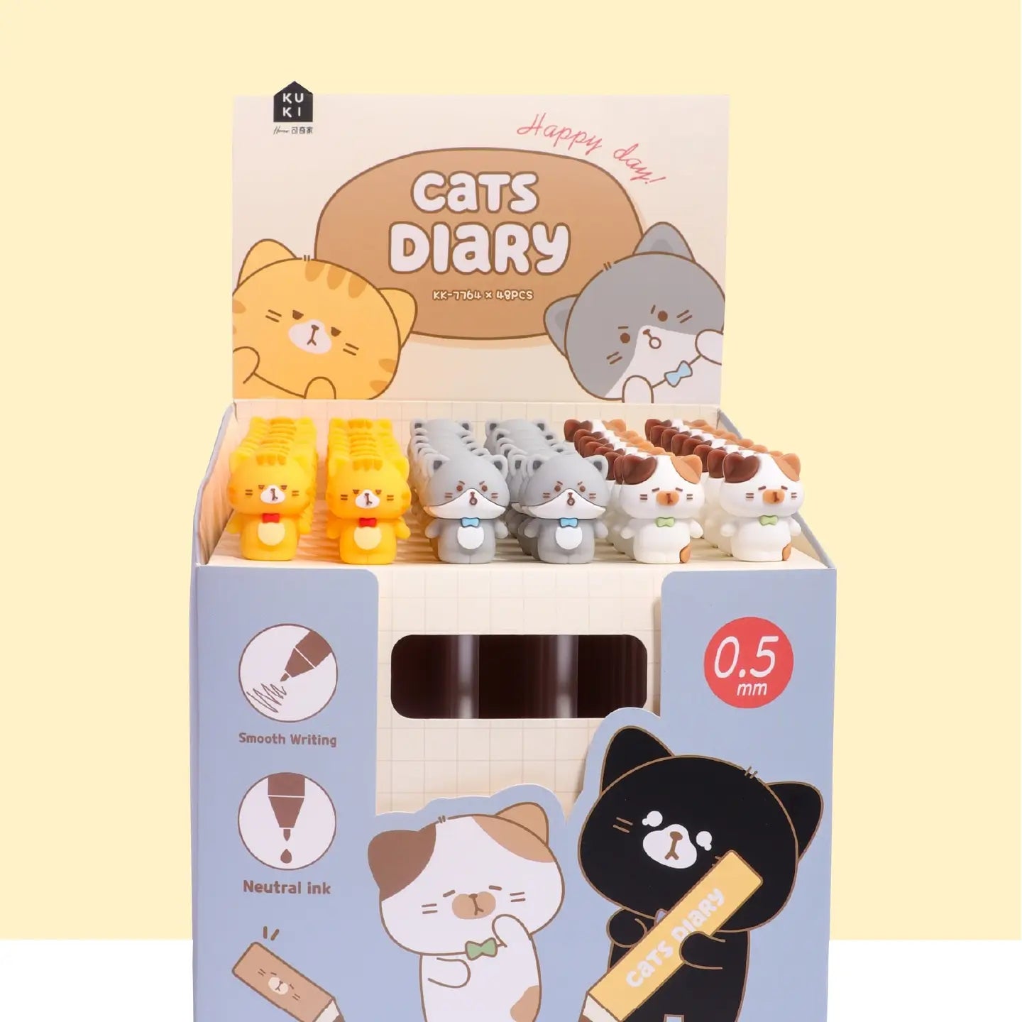 Cat Diary Gel Pen
