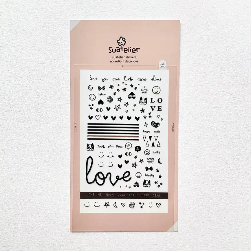 Suatelier Stickers | no.1060 : deco love