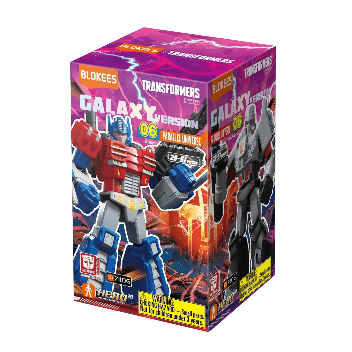 Blokees Figures | Transformers Galaxy Version 06 Parallel Universe