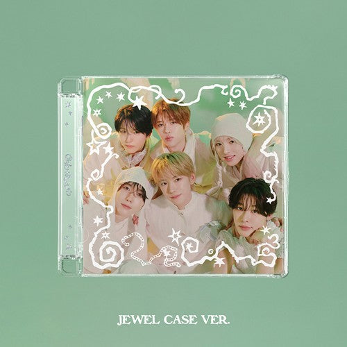 NCT Wish 'Ode to Love' Jewel case displaying all members on a green background.