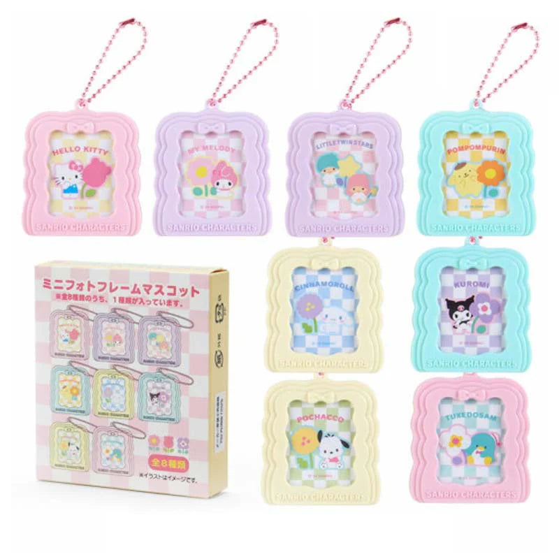 Sanrio Pastel Check Mini Photo Frame Blind Box