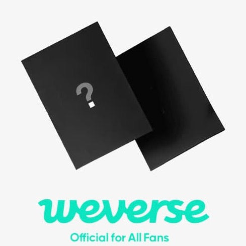 A black album cover featuring a question mark symbol, indicating it is the cover of an album by the group SEVENTEEN.