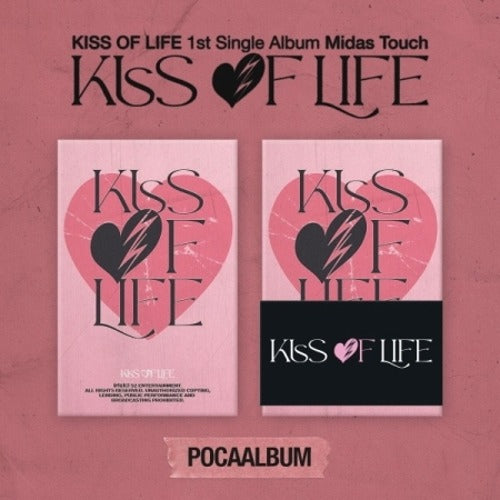 KISS OF LIFE - [MIDAS TOUCH] (1ST SINGLE ALBUM) (POCA)