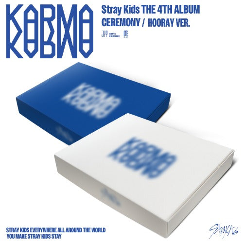 Stray Kids 4th Full Album [KARMA] (CEREMONY Ver. / HOORAY Ver.)