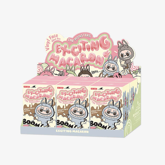 POP MART | The Monsters Exciting Macaron Vinyl Plush Blind Box