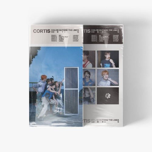 CORTIS 1st EP [COLOR OUTSIDE THE LINES] (Weverse Albums Ver.) (A Ver. / B Ver.) + POB