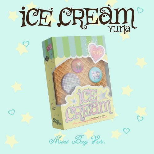 YUNA (ITZY) 1st Mini Album [Ice Cream] (MINI BAG Ver.) (MD Ver.)