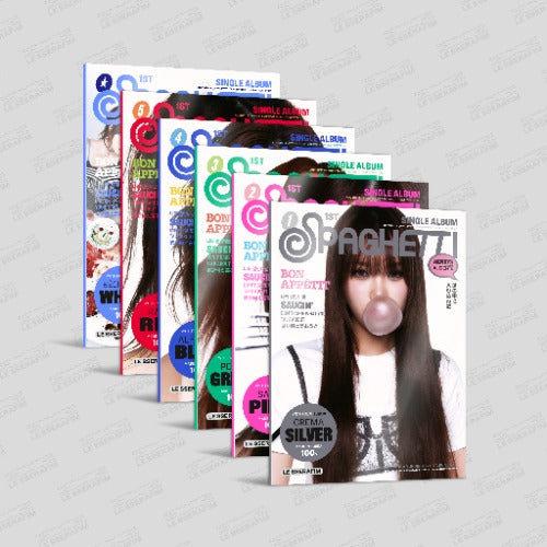 LE SSERAFIM – 1st Single Album [SPAGHETTI] (COMPACT ver.)