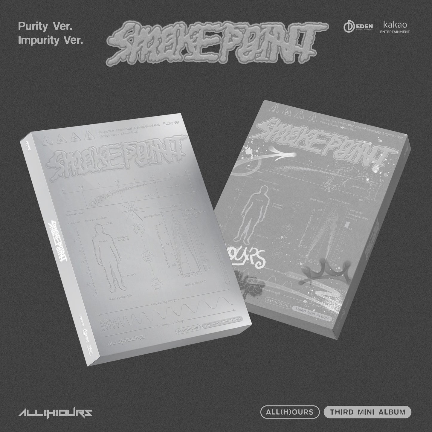ALL(H)OURS 3rd Mini Album [Smoke Point] (Purity Ver. / Impurity Ver.) (Random Ver.)