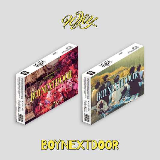 BOYNEXTDOOR | 1st EP [WHY..] (DAZED Ver. / MOODY Ver.)