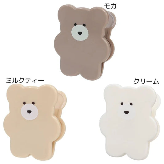 MOCOMOCHA | Fluffy Mocha Bear Clip