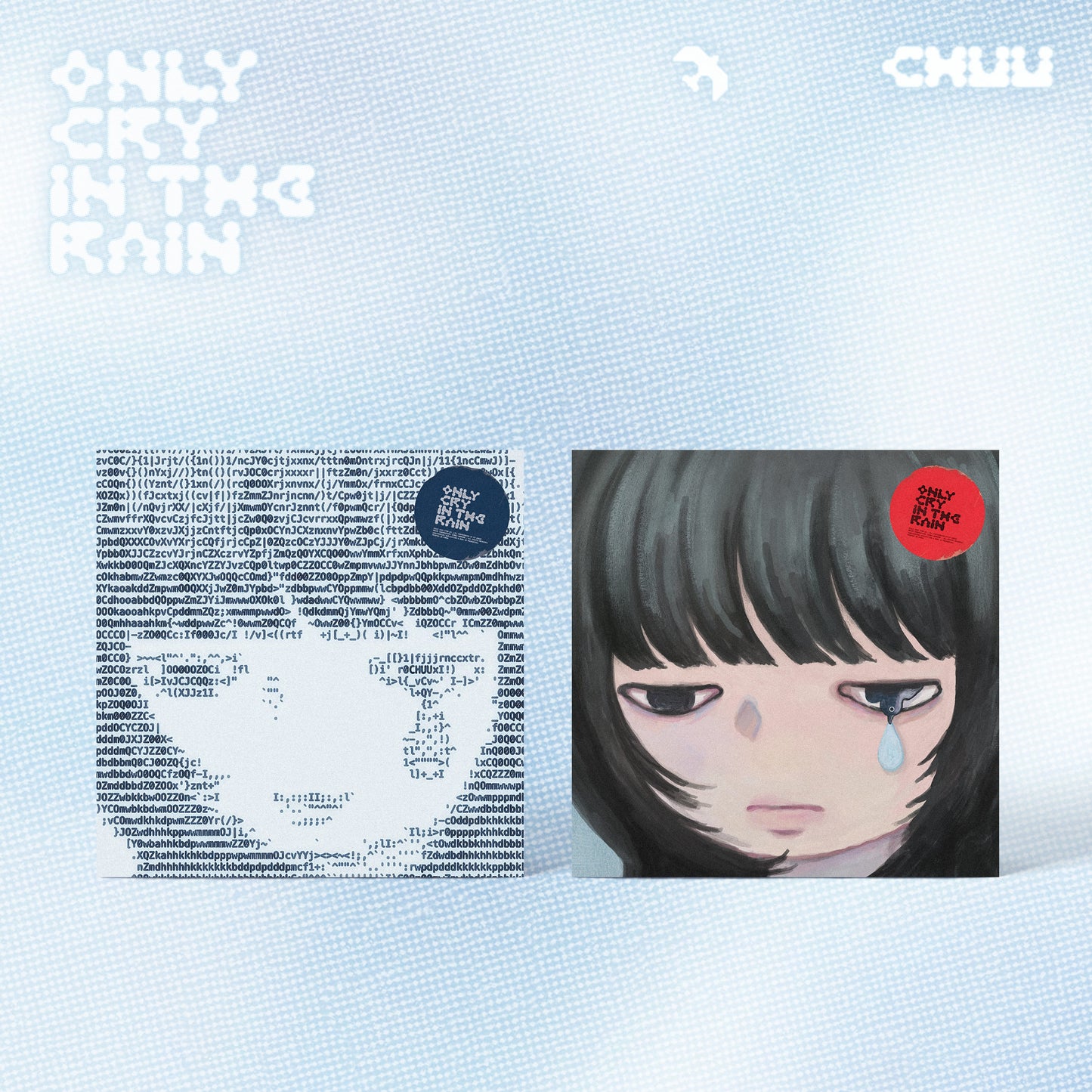 CHUU 3rd Mini Album [Only cry in the rain] (Blue Ver. / Gray Ver.)