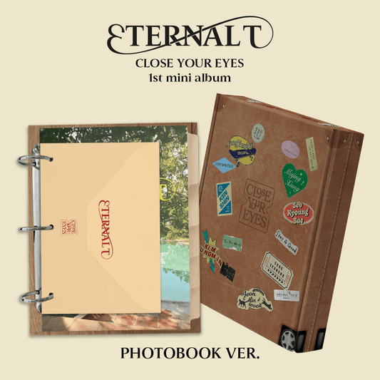 CLOSE YOUR EYES 1st Mini Album [ETERNALT] (PHOTOBOOK Ver.)