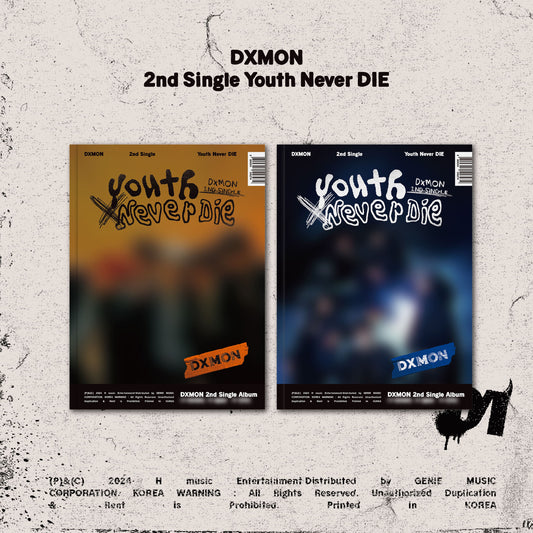 DXMON | Youth Never DIE - 01 Ver. / 02 Ver.